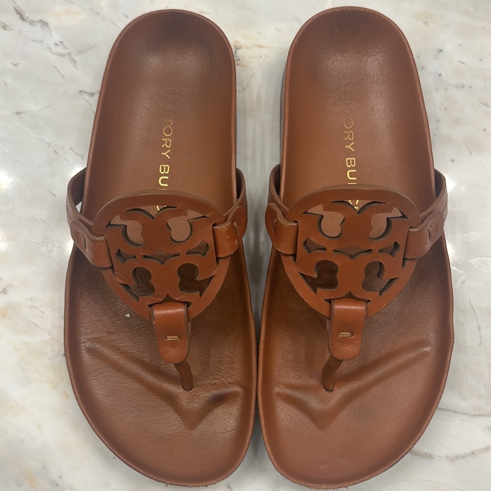 Tory Burch Brown Sandals - Picture 2 of 4